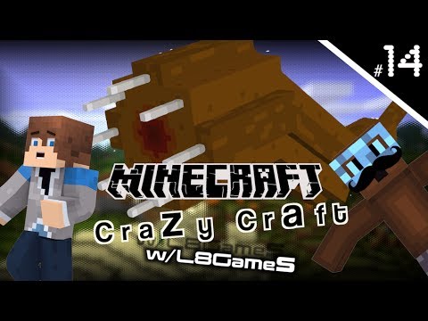 Crazy Craft w/L8Games! [Episode #14] HARRY BACON? [ Minecraft Modded Survival ]