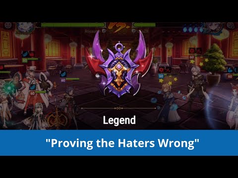 Epic Seven | "Proving the Haters Wrong"- Legend RTA Climb
