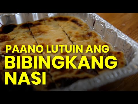 𝗛𝗼𝘄 𝘁𝗼 𝗰𝗼𝗼𝗸 𝗕𝗜𝗕𝗜𝗡𝗚𝗞𝗔𝗡𝗚 𝗡𝗔𝗦𝗜 | Filipino Rice Cake Recipe