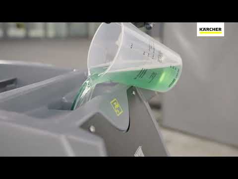 How to use the Karcher 47/35 ESC escalator cleaner