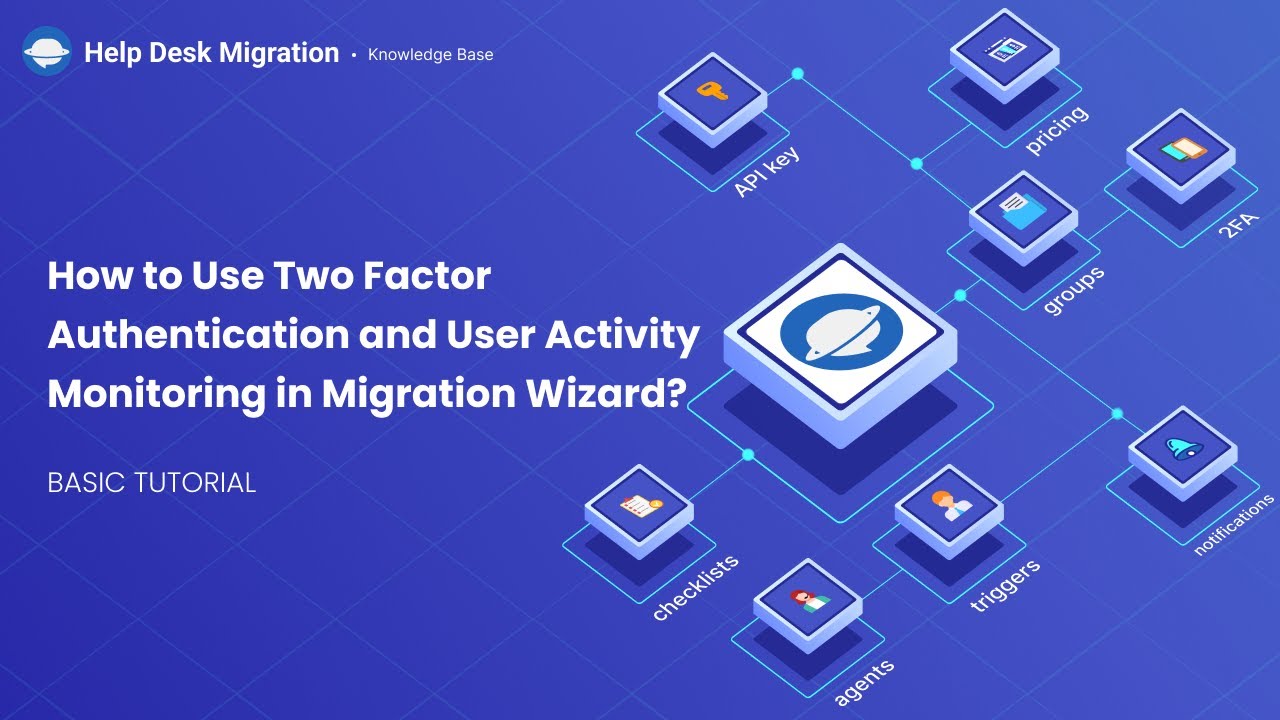 How to Use Two Factor Authentication and User Activity Monitoring in Migration Wizard?