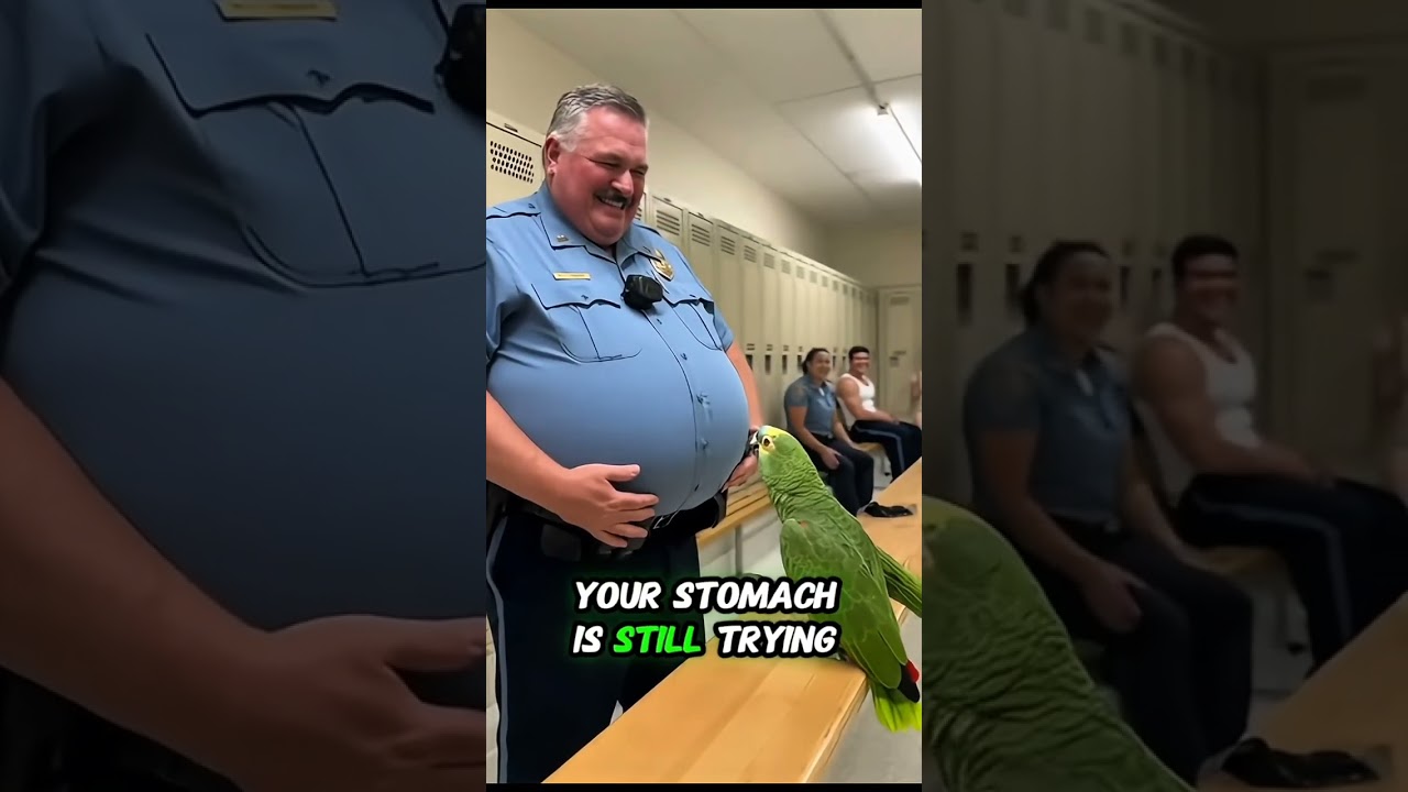 Parrot Roasting Cops// Parrot Roasting people// Parrot roasts police officer// #viral