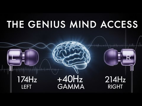 Maximize Cognition - The Genius Mind Access, 40 Hz Gamma Binaural Beat, Focus & Memory