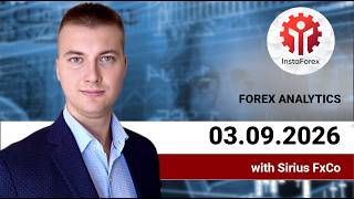 Forex forecast on GOLD, EUR/USD, GBP/USD, USD/JPY, USD/CAD on 03/09/2026 from Sirius FxCo