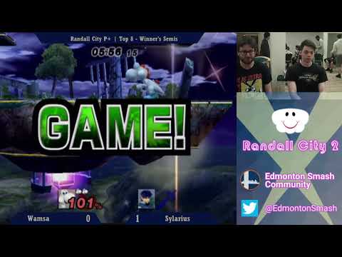 Randall City 2 - Wamsa (Yoshi) vs Sylarius (Ike) - Winner's Semis