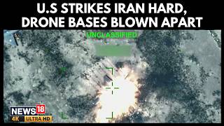 U.S. Strikes Iran Hard | Trump Destroys Drone Bases | Iran’s Drone Network Under Fire | 4K