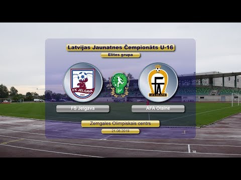 U-16 FS Jelgava - AFA Olaine (Highlights)