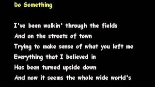 DO SOMETHING -THE EAGLES[KARAOKE]
