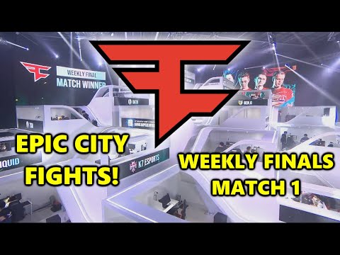 FAZE CLAN ubah, Gustav, FuzzFace & Aitzy - EPIC CITY FIGHTS! - WEEKLY FINALS - PGI.S - MATCH 1 -PUBG