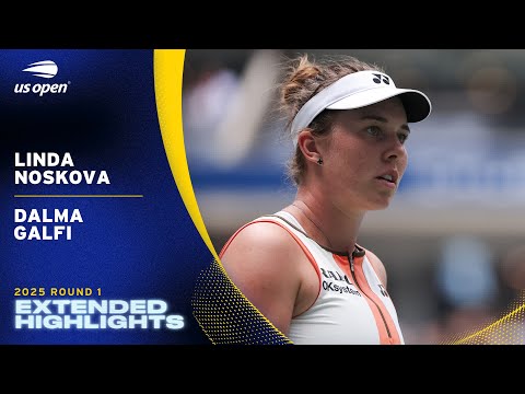 Linda Noskova vs. Dalma Galfi Extended Highlights | 2025 US Open Round 1