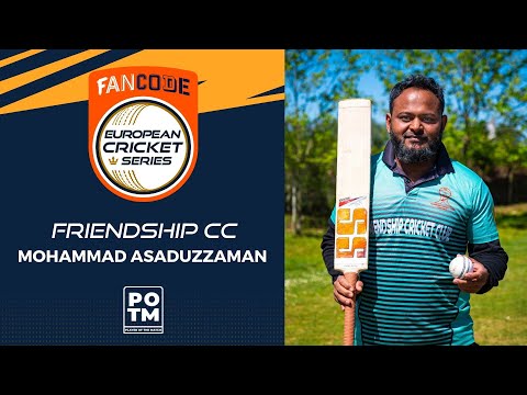 POTM: M.Asaduzzaman - FRD vs WLP | Highlights | FanCode ECS Portugal, Day 9 | ECS22.059