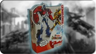 Transformers UNBOXING Kinder Überrraschung 4er PACK