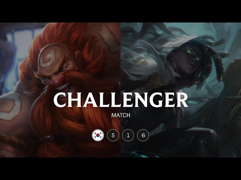 KR Challenger match 516: Super Gragas vs Super Senna