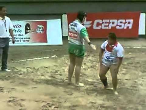 Lucha canaria cadetes en los campitos