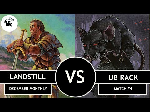 UW Landstill vs UB Rack - Premodern Monthly Open December 2021 Match #4