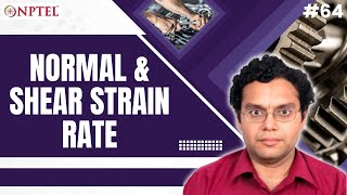 #64 Normal & Shear Strain Rate | Continuum Mechanics &Transport Phenomena