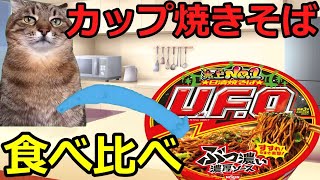 【猫ミーム】カップ焼きそばランキング！！