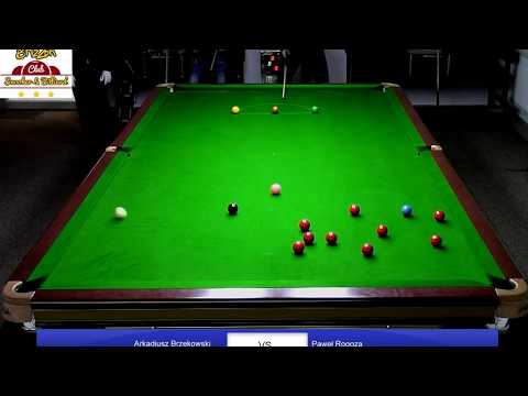 Ćwierćfinał - Turniej BrizZon Snooker Open I 2019: Arkadiusz Brzękowski- Paweł Rogoza