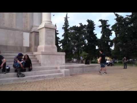 johnny be good : ollie and kikflip monument.