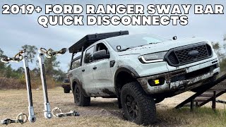 Ford Ranger Sway Bar Quick Disconnects | Install & Product Review