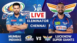 Live: MI Vs LSG, Eliminator, Chennai | IPL Live Scores & Commentary, Mumbai vs Lucknow IPL LIVE 2023