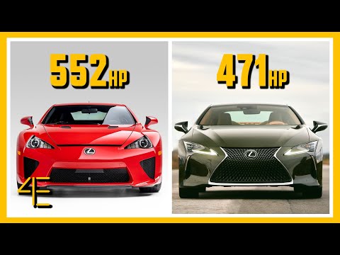 Car Spec Comparison: Lexus LFA vs Lexus LC 500 | 4enthusiasts