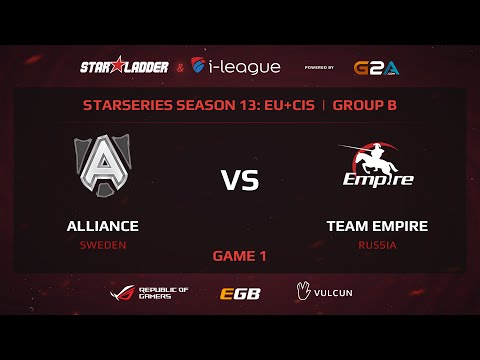 Alliance vs Team Empire, StarSeries 13 EU+CIS, Game 1