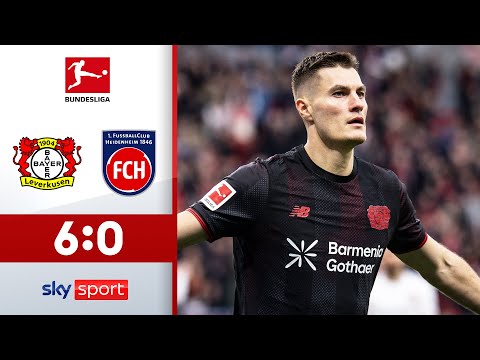 SCHÜTZENFEST! Bayer überrennt Heidenheim! | Bayer 04 Leverkusen - 1. FC Heidenheim 1846 | Bundesliga