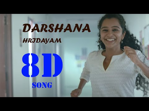 Darshana - 8D song | Bass boosted | Hridayam | Pranav | Vineeth | Hesham | Use Headphones