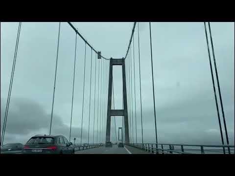 The BIG BELTS Bridge Nyborg Denmark