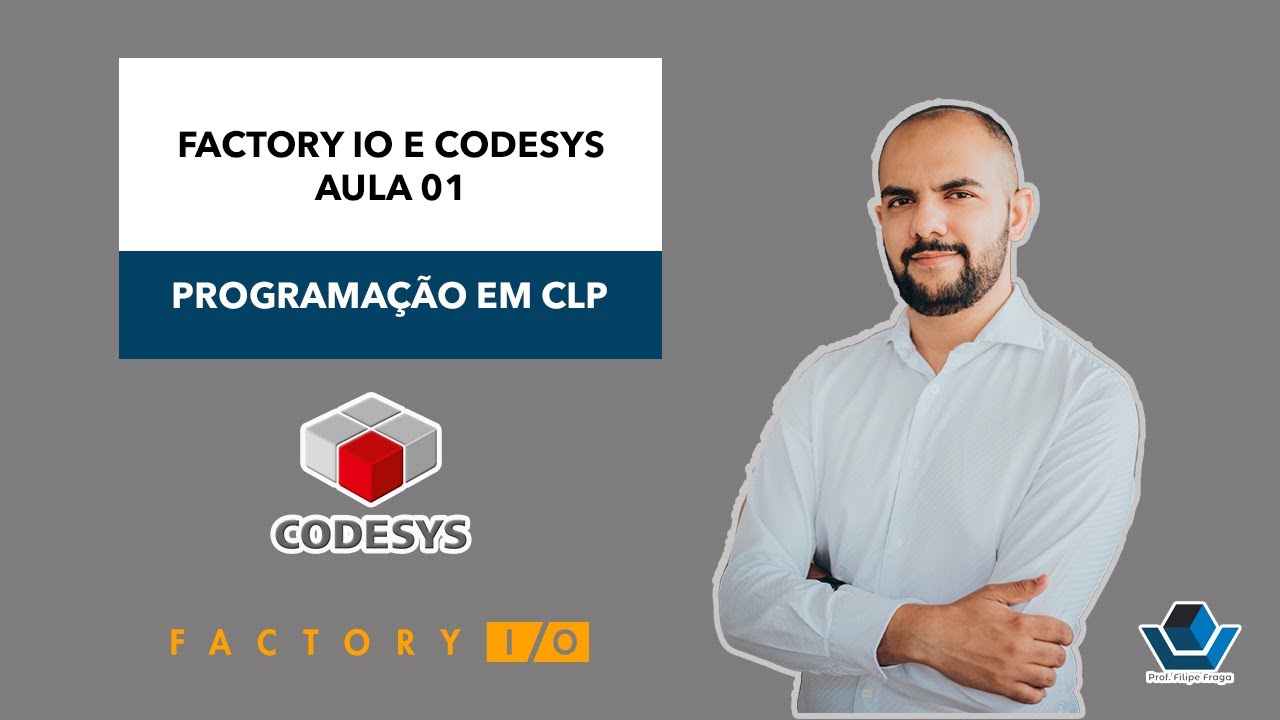 Programação Ladder para Iniciantes - CodeSys e Factory I/O (Aula 01)
