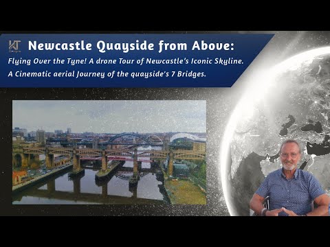 7 Bridges, 1 River: The Ultimate Aerial Perspective of Newcastle’s Iconic Skyline