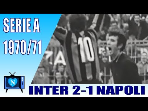 Inter 2-1 Napoli | 21 marzo 1971 | Serie A | Gonella e Mazzola affondano il Napoli!