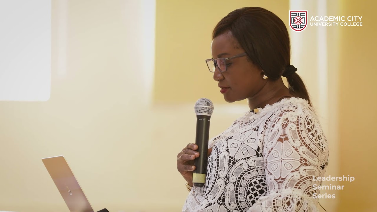 ACity Leadership Session with  Joyce Bawah Mogtari!