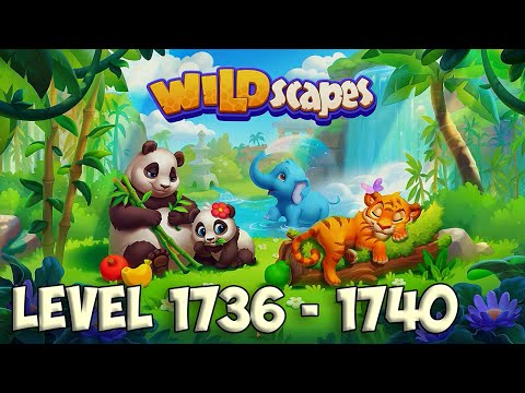 Wildscapes level 1736 - 1740 HD