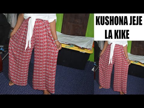 HOW TO CUT WOMEN'S JEJE PANTS, WOMEN'S PANTS