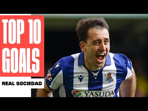 ¡Los 10 MEJORES GOLES de la REAL SOCIEDAD!