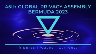 45th Global Privacy Assembly 2023 Bermuda Tuesday Afternoon Live Strea
