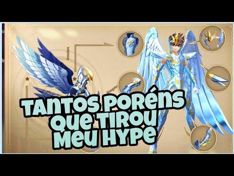 Melhorou, Mas Ainda Possui Muitos Poréns. Armadura Divina de Seiya (Review CR) Saint Seiya Awakening