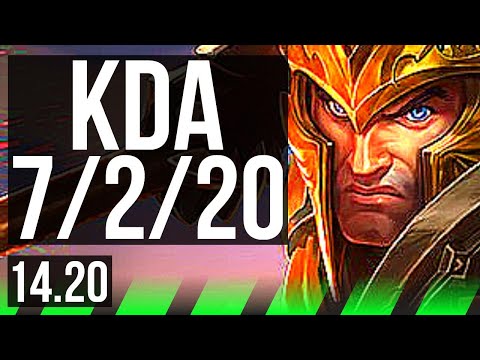 JARVAN IV vs VIEGO (JGL) | 7/2/20, Rank 7 J4, Rank 23 | BR Grandmaster | 14.20