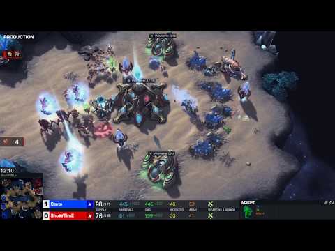 GLOBAL FINALS | Stats vs ShoWTimE | Game 2 | Group C | Blizzcon | PvP | Starcraft 2 | FULL GAME