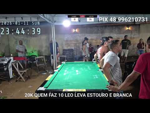 LAMBE LAMBE X LEO 10K NO JOGO DE BOLINHO EM PORTO FRANCO MA 11/01/26.