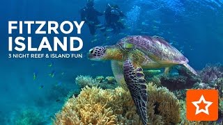 The Fitzroy Island Reef & Island Fun Package offers a Tropical Rainforest island experience combined with a daytrip to the Outer Barrier Reef with Sunlover Cruises. 