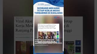 Viral Video Seorang Mekanik Terbaring di Ranjang Pasien Tetap Kerja Disebut Bukti Skill Tinggi