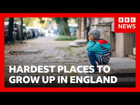 LIVE: Ten of the toughest places to grow up as a child in England revealed in new report | BBC News