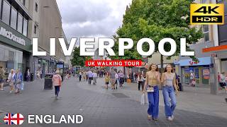 Liverpool – 2 Hours Exploring the City Streets & Waterfront | England 🏴󠁧󠁢󠁥󠁮󠁧󠁿🇬🇧 