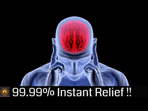 Instant Migraine Headache Relief Pure Binaural Beats | Stress Relief | VASTU Binaural Beats #11