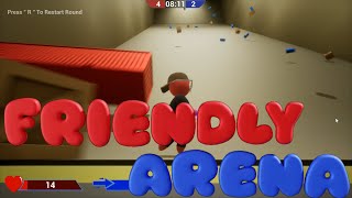 Uncle Dragon gets knocked out! Playing Friendly Arena