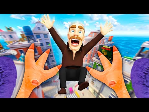 I BECAME A BIRD AND TURNED THE CITY UPSIDE DOWN.