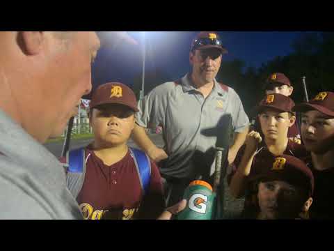 VIDEO: Danvers National Manager Stan Gesualdi talks to players after beating Medford in state finals